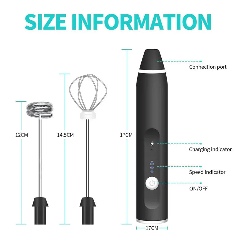 Electric Coffee Beater USB Rechargeable
