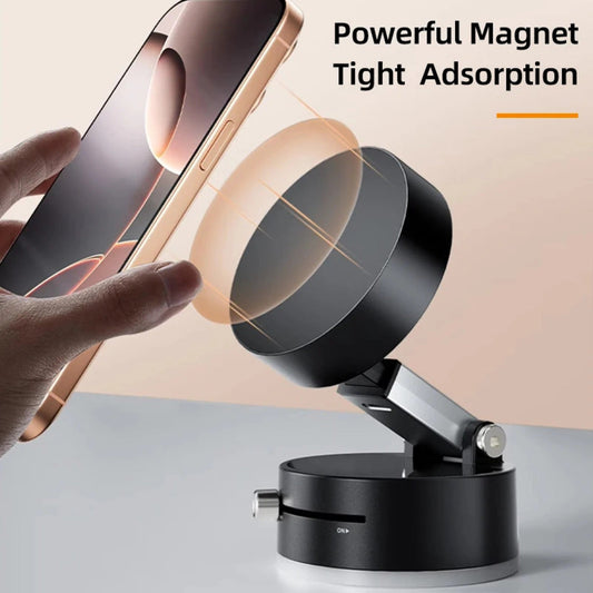 Vacuum Suction Magnetic Phone Holder - Universal Compatibility, Lightweight Design