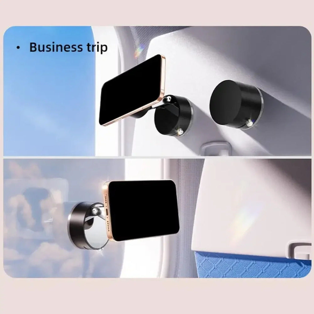 Vacuum Suction Magnetic Phone Holder - Universal Compatibility, Lightweight Design