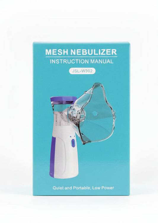 Mesh Portable Nebulizer Machine with Adult & Kid Masks