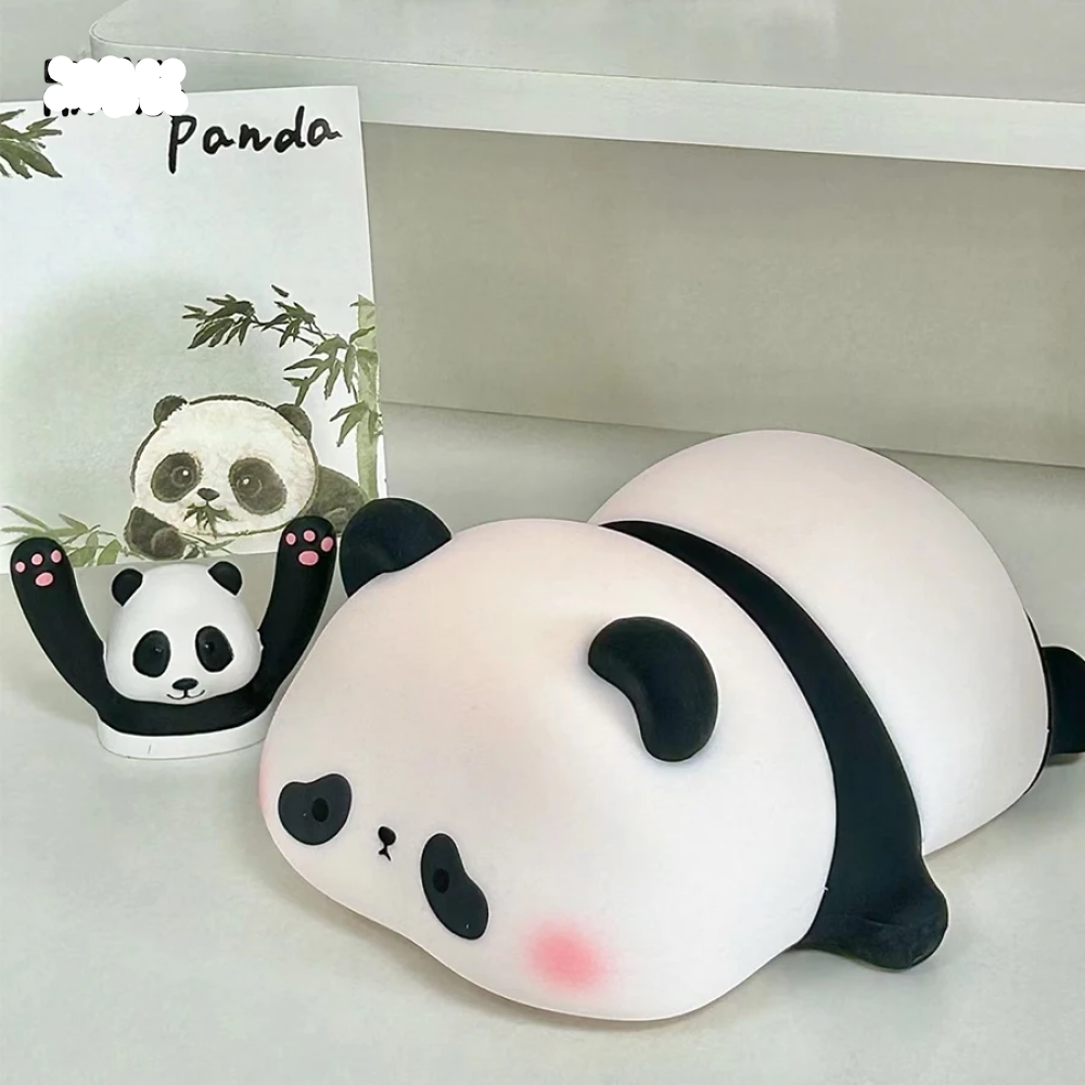 CUTE SILICONE LED NIGHT LIGHT USB RECHARGEABLE TOUCH CONTROL - PANDA
