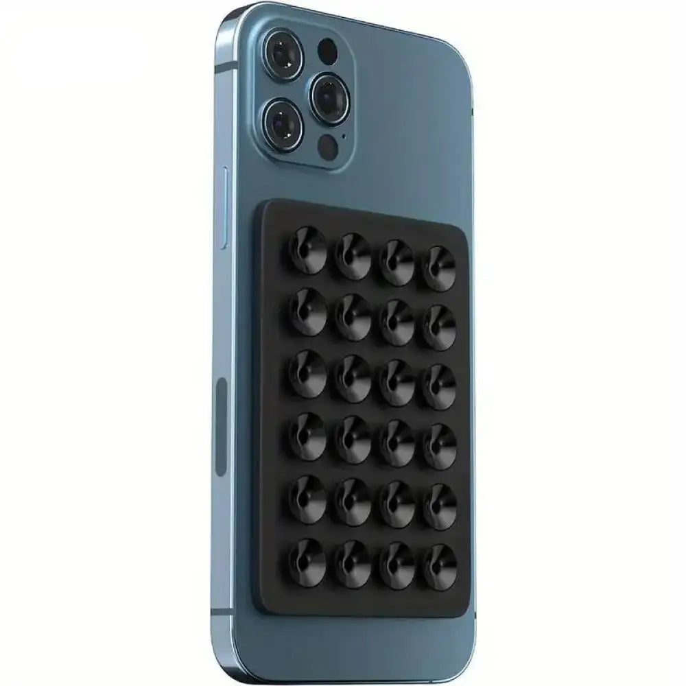 UNIVERSAL SUCTION PHONE MAT — STRONG GRIP WALL & BACK STICKER