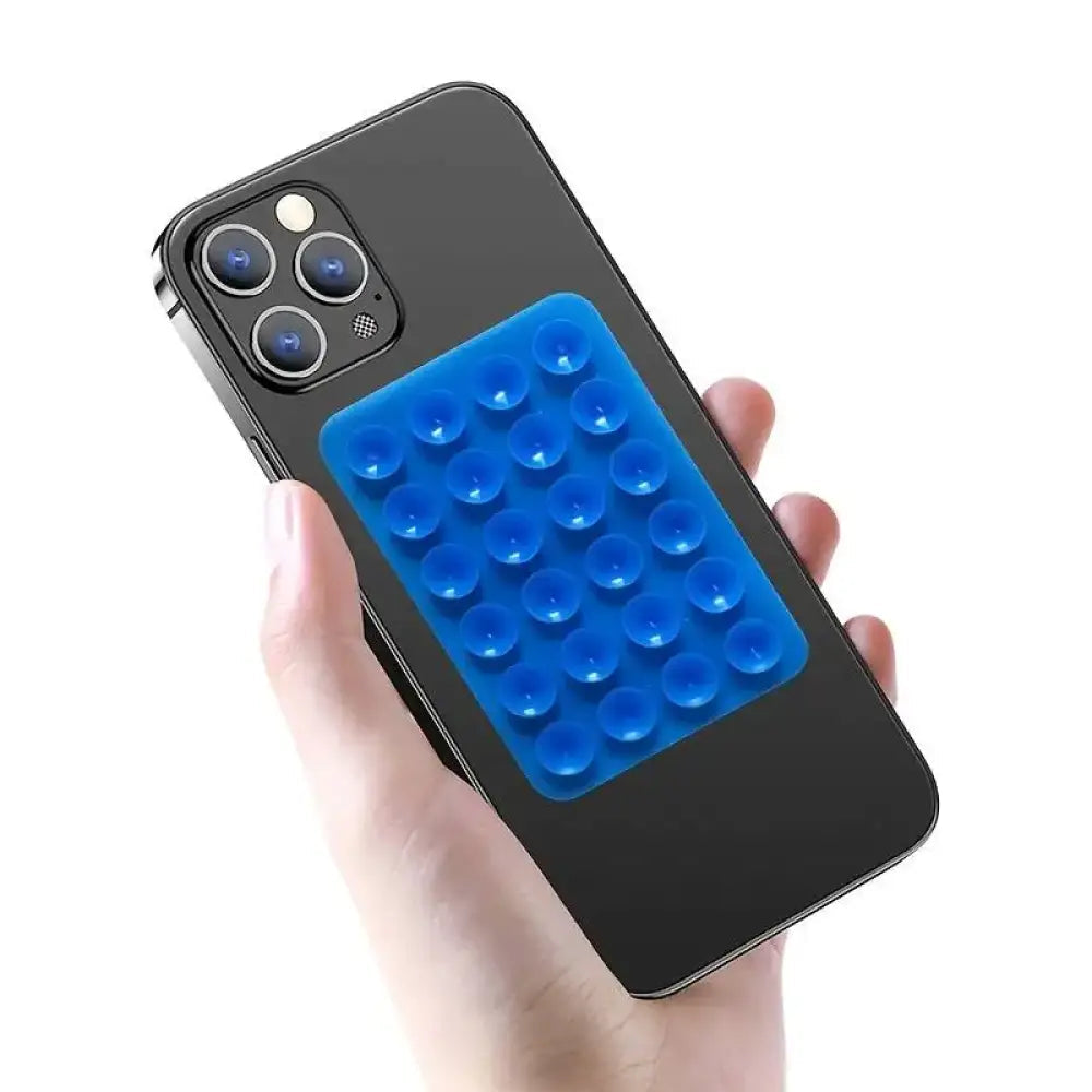 UNIVERSAL SUCTION PHONE MAT — STRONG GRIP WALL & BACK STICKER